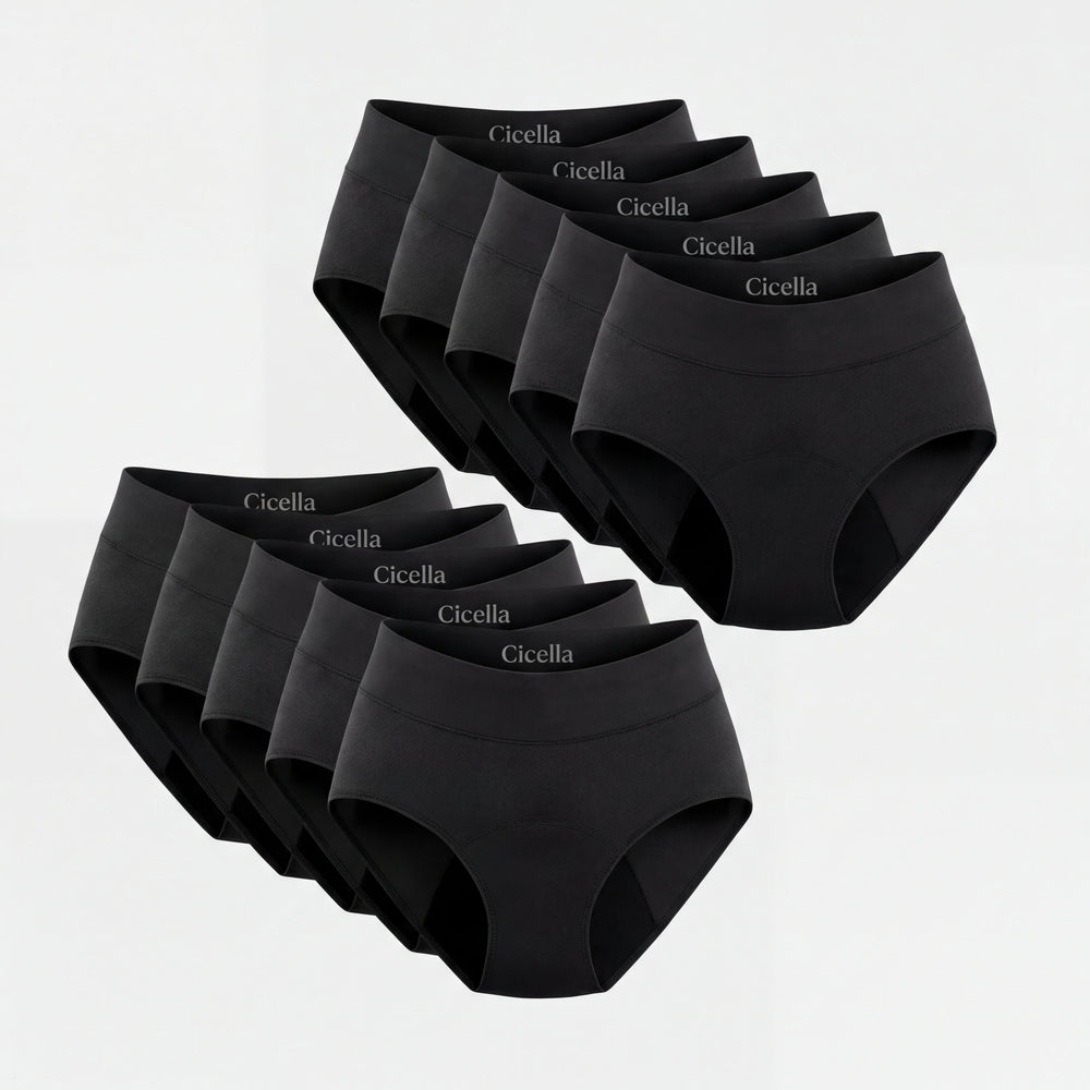 Cicella's Signature Leakproof Underwear (10-Pack)