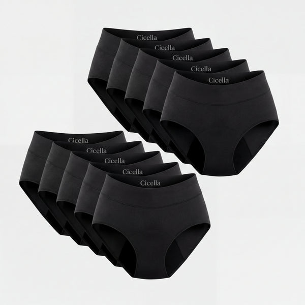 Cicella's Signature Leakproof Underwear (10-Pack)